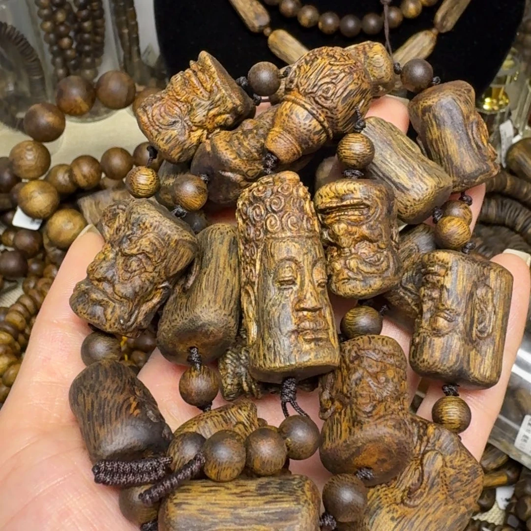 沉香手串收藏级十八罗汉多样性发货一条