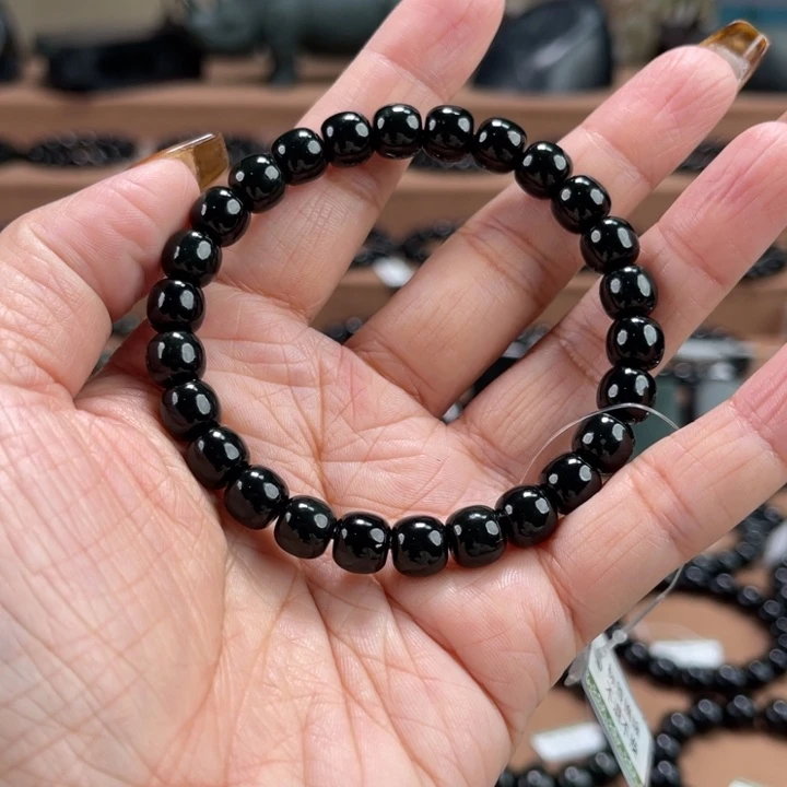 和田玉未镶嵌手链8