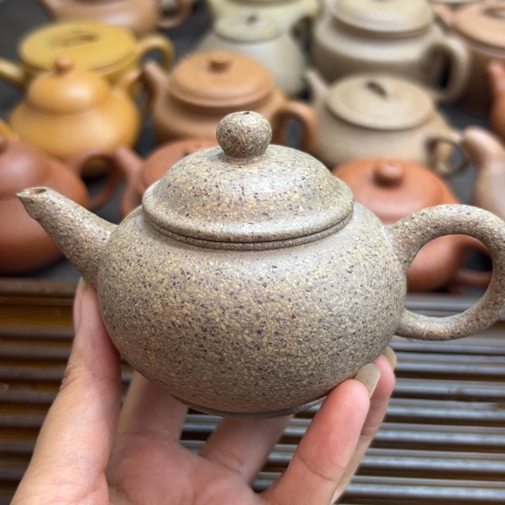 茶壶紫砂青降坡水平