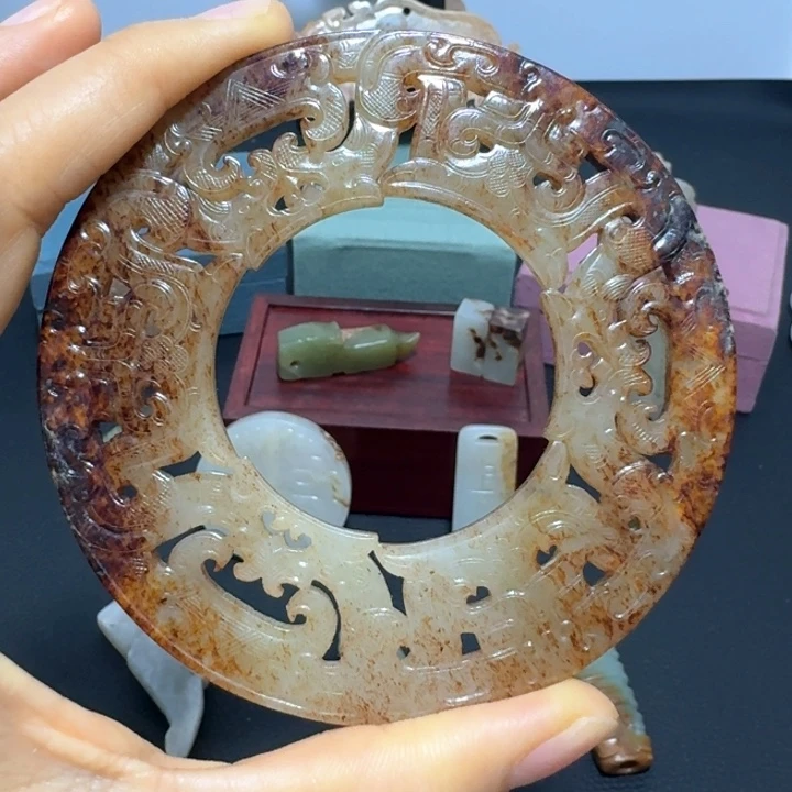 和田玉颈饰未镶嵌用****7