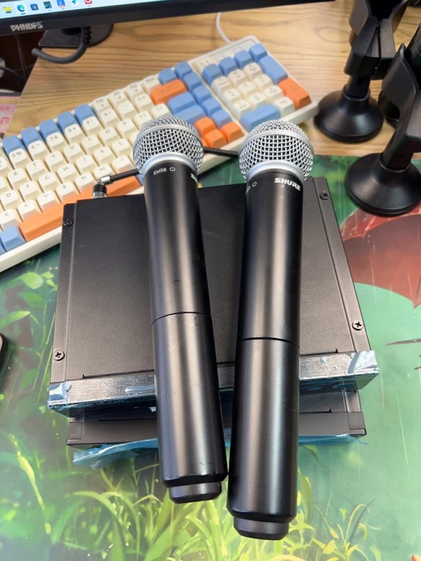 9新 Shure/舒尔 舒尔sm58工程款无线一拖一麦克风