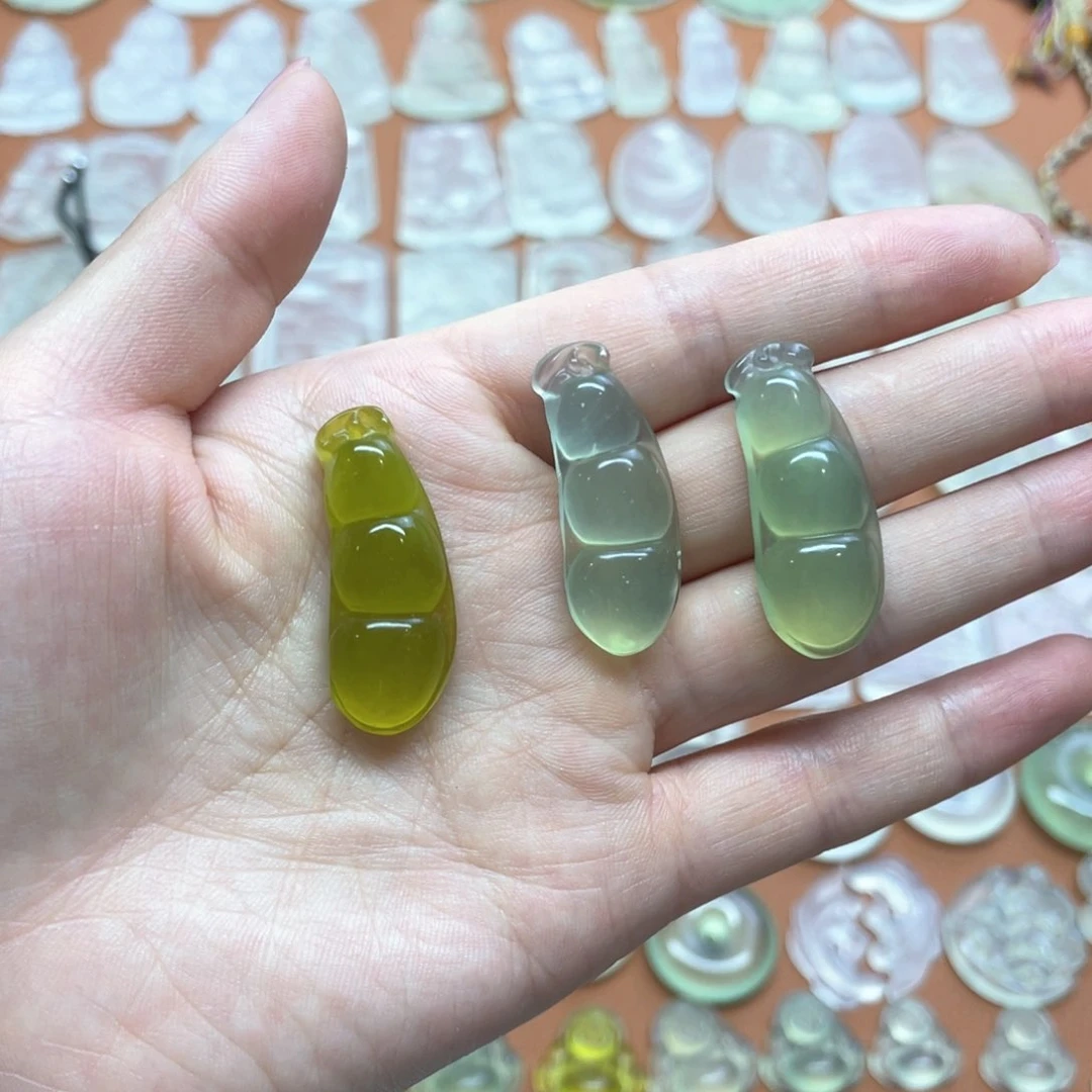 蛇纹石玉未镶嵌多样性随机发一