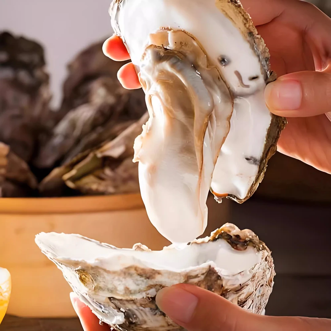 【下单现剥】大连生蚝肉脆爽蚝肉4罐共2斤现剥大牡蛎海蛎子顺丰包邮