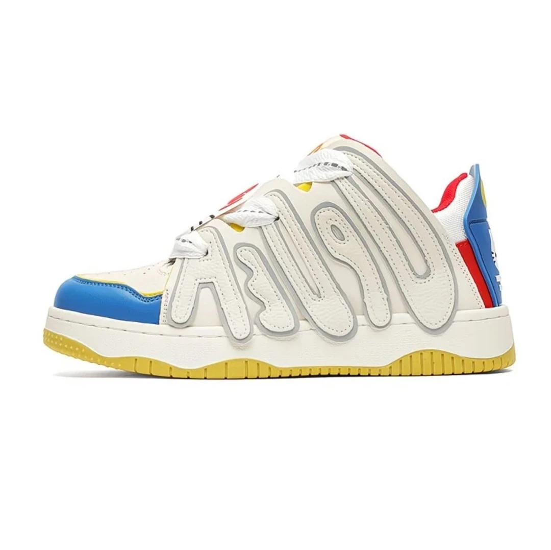 【S1】新款皮面透气轻便情侣板鞋8131（2