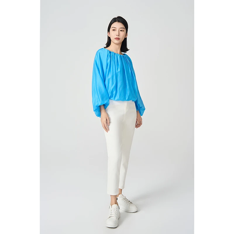 刘老师专属 黎姿时尚宽松上衣 LNOA6012-02