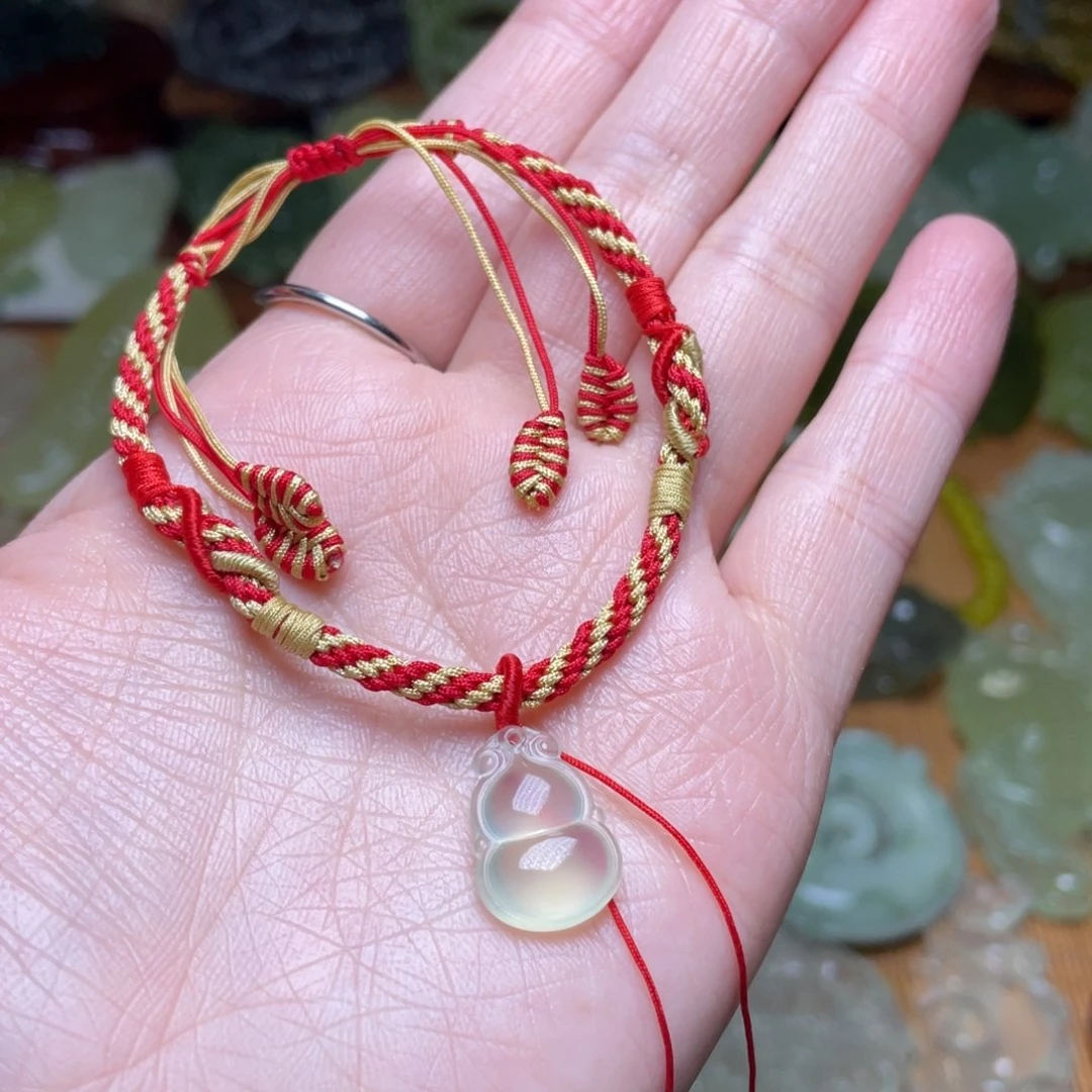 蛇纹石玉未镶嵌手链