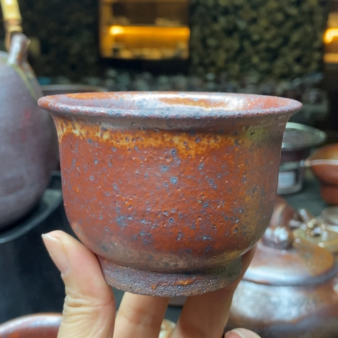 紫砂柴烧紫砂茶具