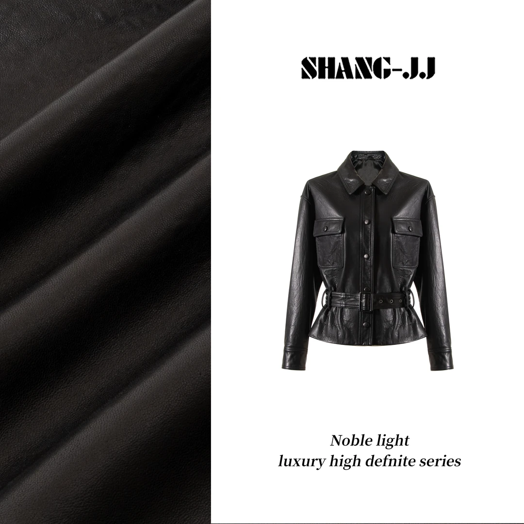 SHANG-JJ【反转伦敦】25ss新款满分绵羊皮外套百搭皮衣q133580p