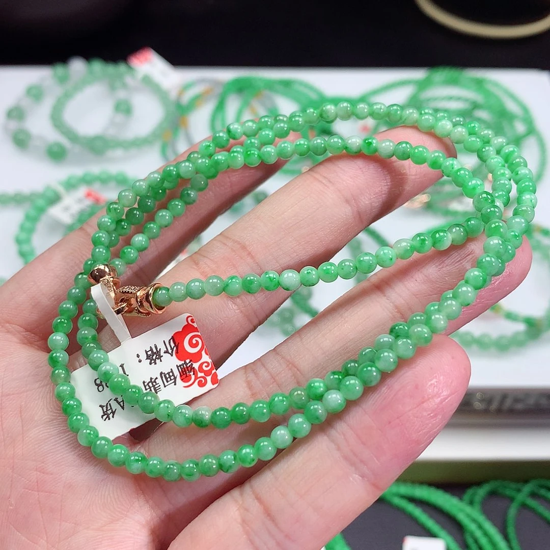 未镶嵌手链翡翠翡翠