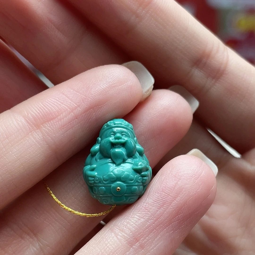 绿松石未镶嵌颈饰