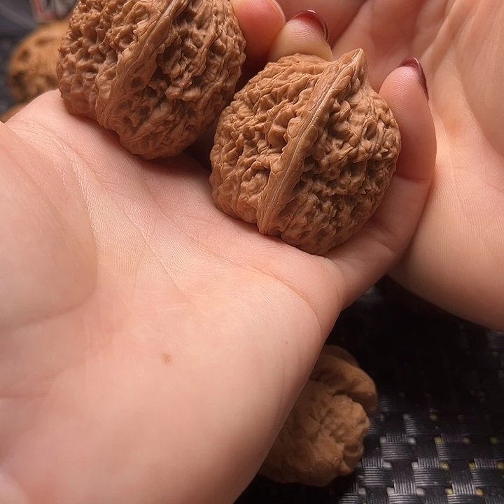 文玩核桃把件35全品大蒜头