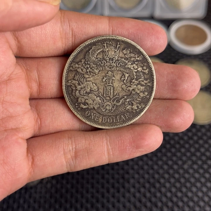 金属大头龙洋船洋工艺品
