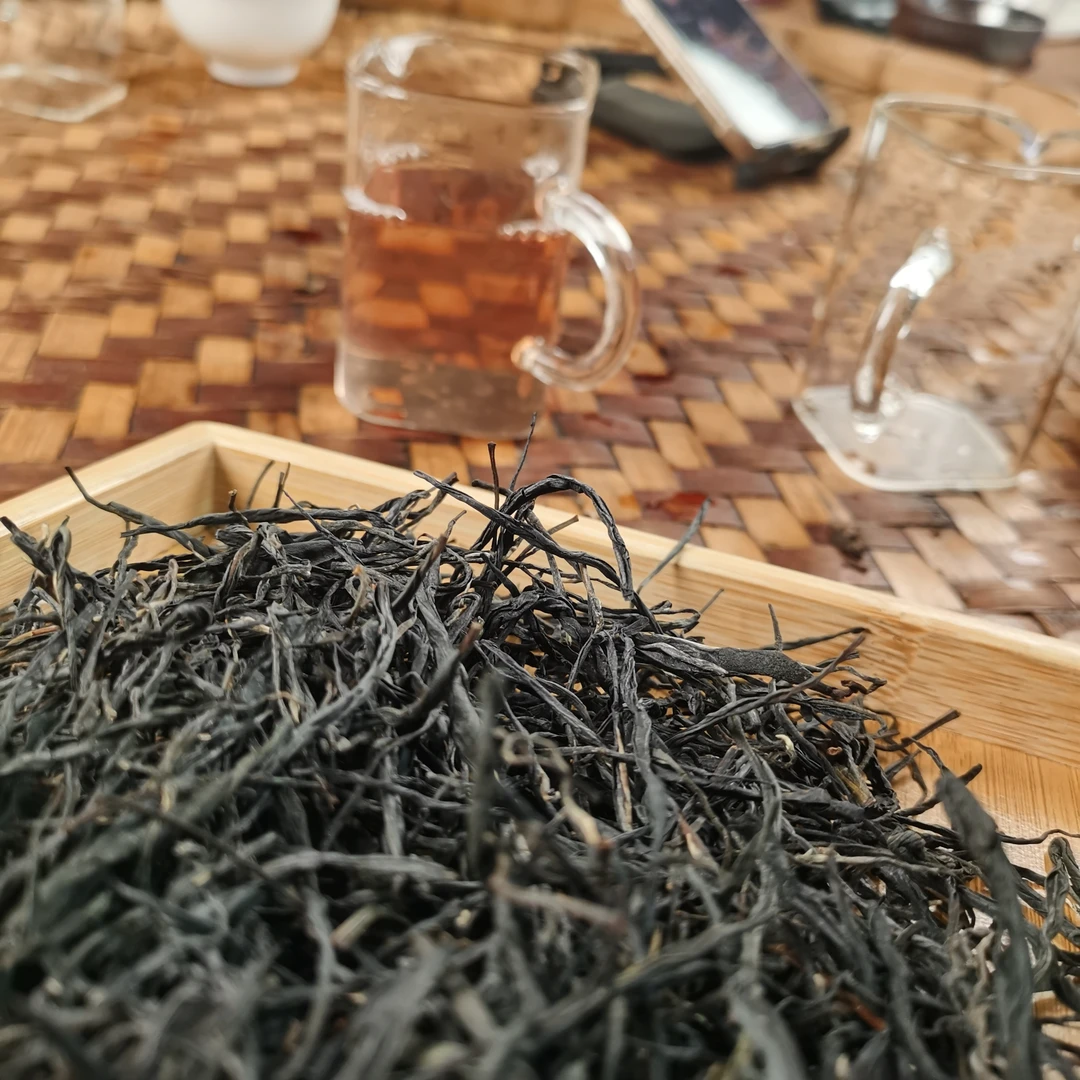 2024年秘密大雪山黑子尖普洱生茶散茶（250g）1月22【43号】