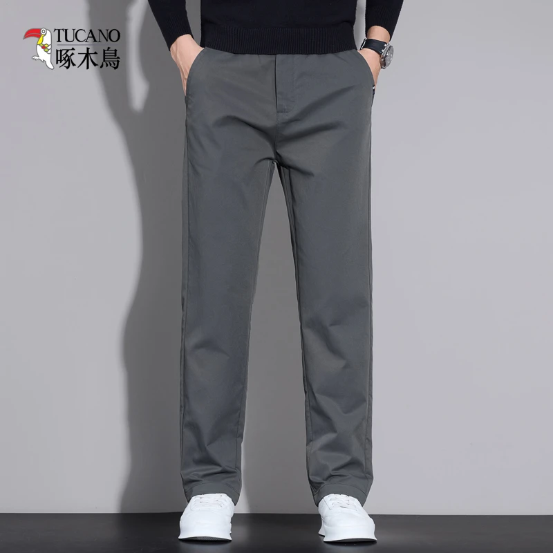 TUCANO/啄木鳥秋冬季新款男士轻商务速干直筒时尚百搭休闲裤220