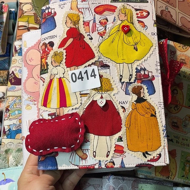 织绣A5 活页不加纸0414横插袋