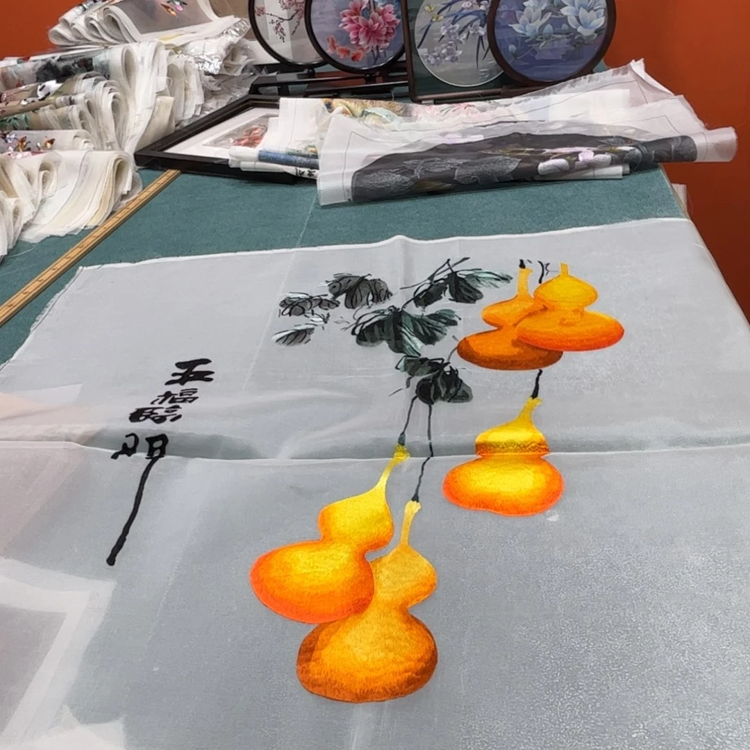 刺绣蓝*雨纯手工打造全网最高性价比