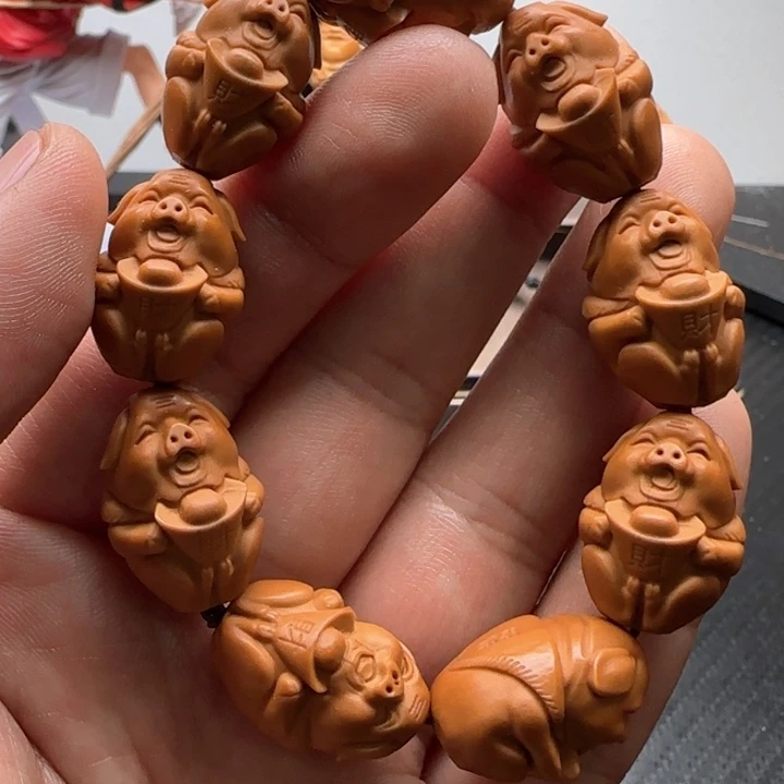 橄榄核手串/手链橄榄核手串雕刻