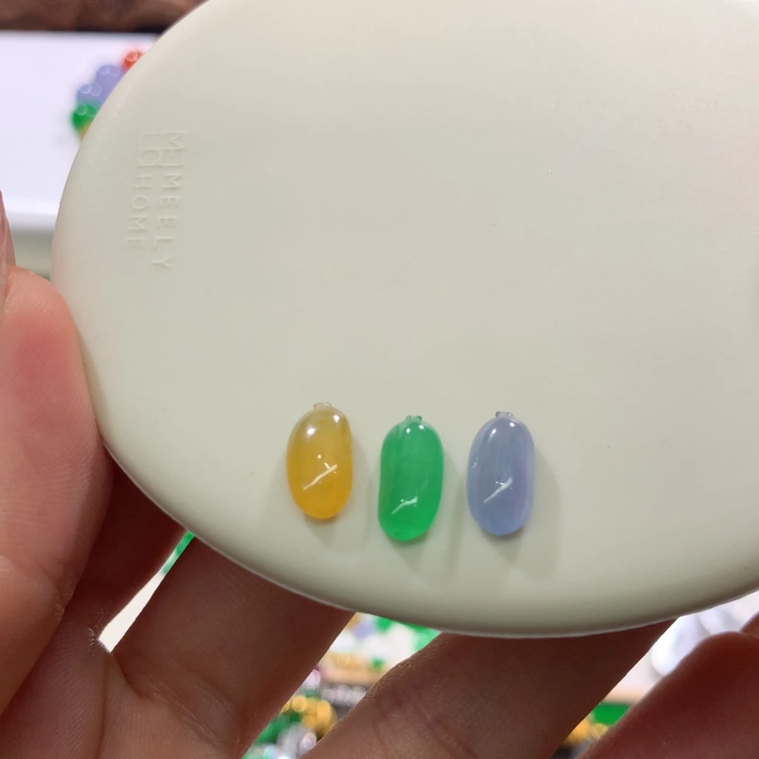 散珠翡翠三喜福瓜
