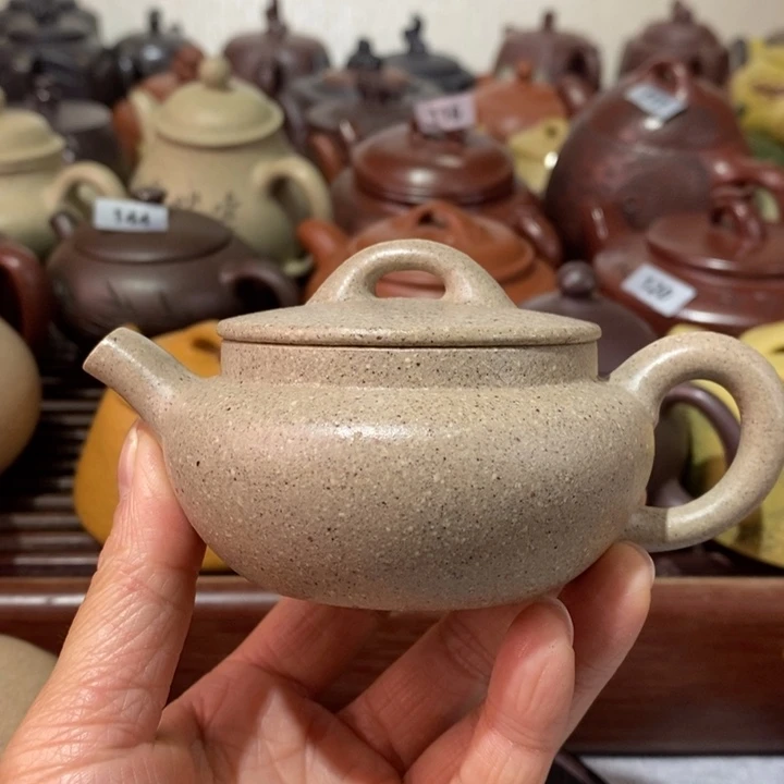 紫砂茶壶微瑕处理一把