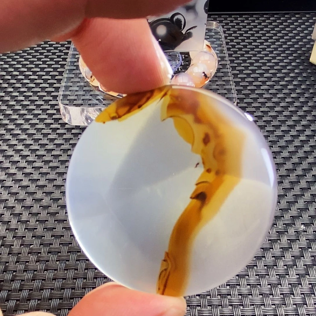 玛瑙/玉髓未镶嵌吊坠(不含链)74