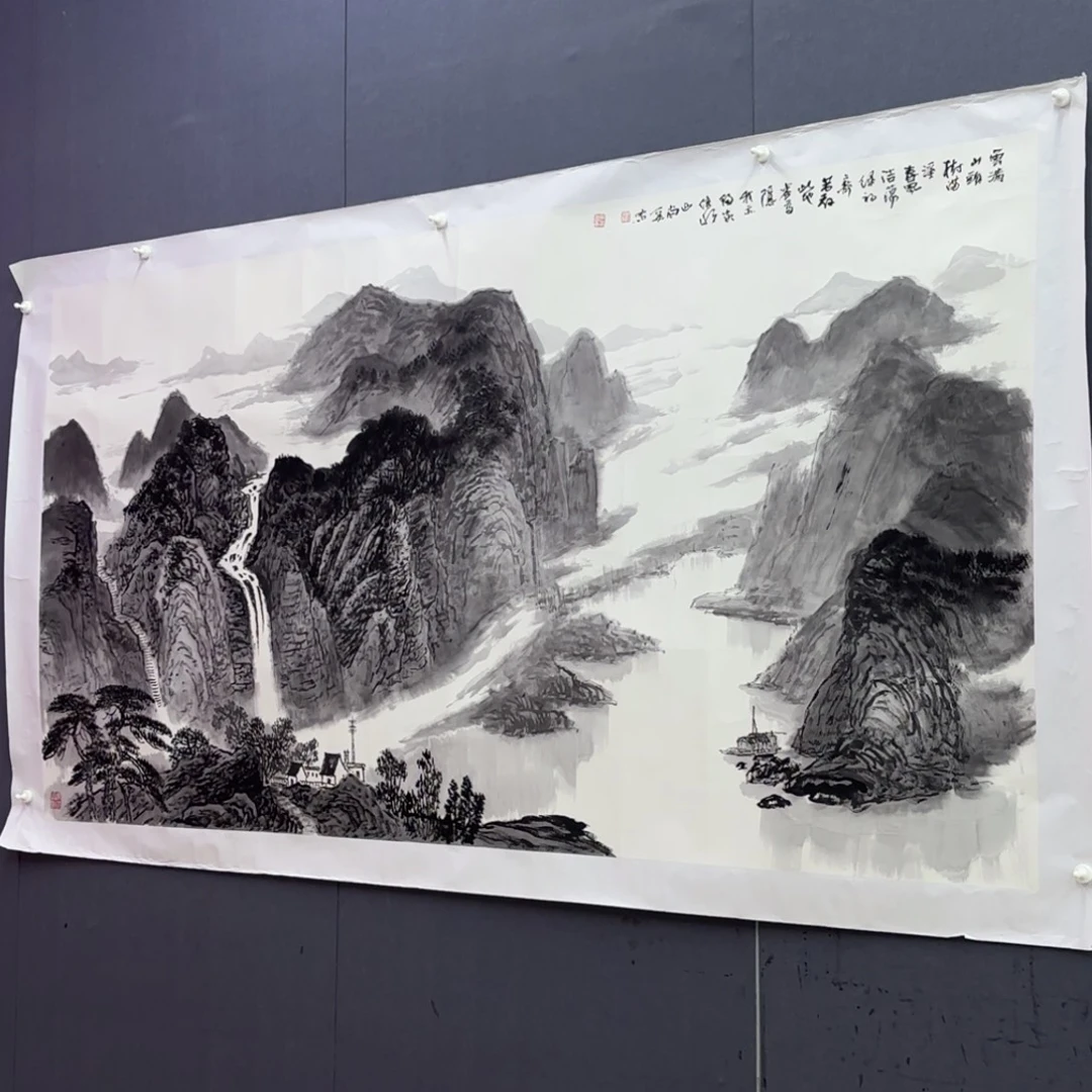 排***三国画陶尚华八尺艺