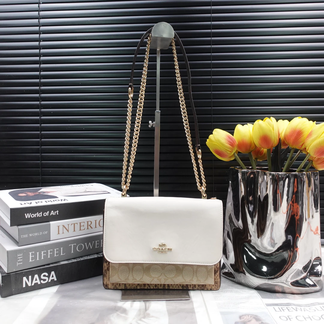 95新 COACH/蔻驰 单肩包/T10343728