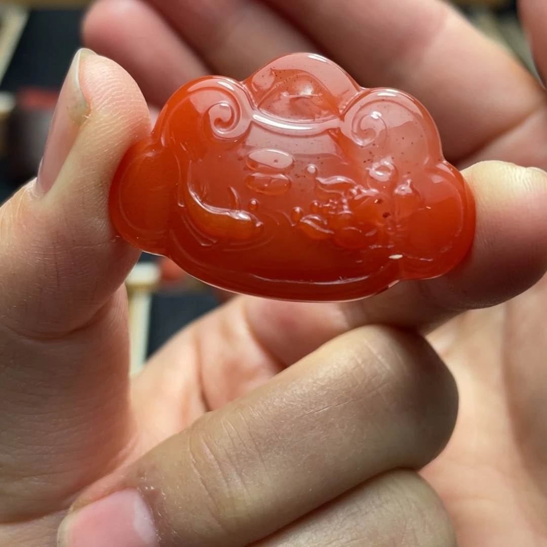 南红玛瑙颈饰未镶嵌