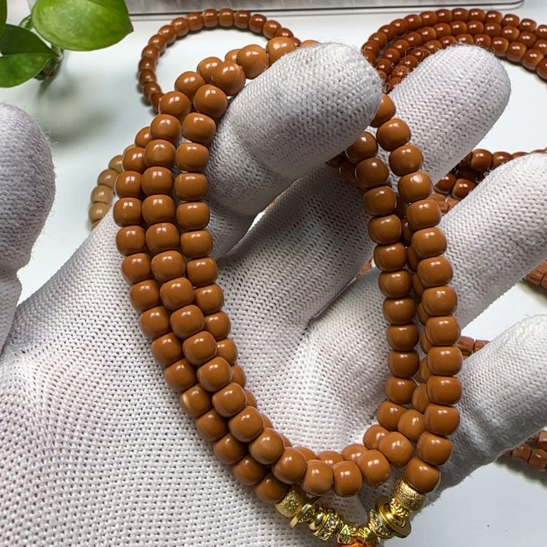 橄榄核手串/手链老挝核尖脖挂6.2