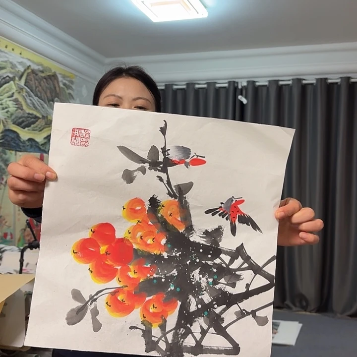 国画纯手绘图纯手绘纯手绘