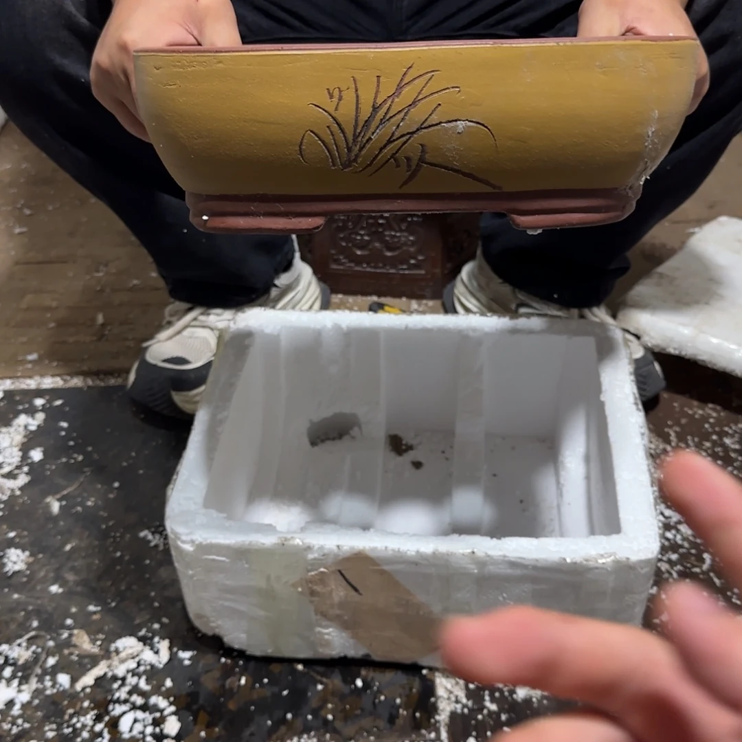 花盆紫砂瑕疵和瑕疵