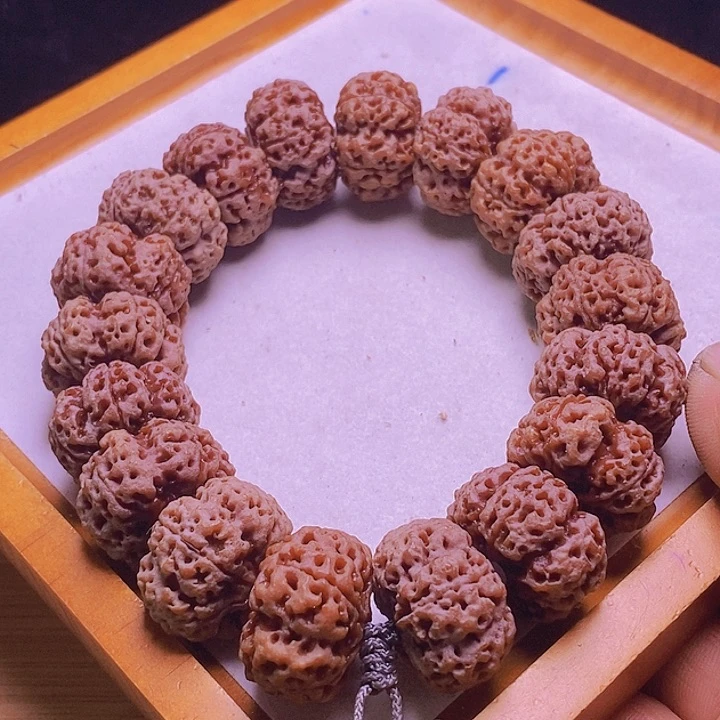 手串金刚菩提杨*顺梁梅花款