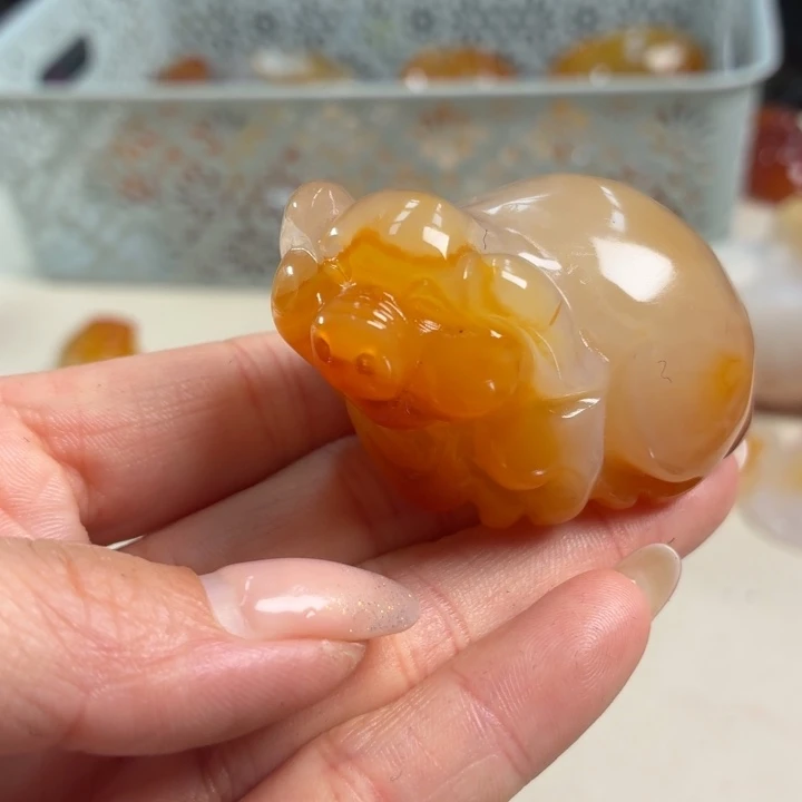 玛瑙/玉髓未镶嵌吊坠(不含链)