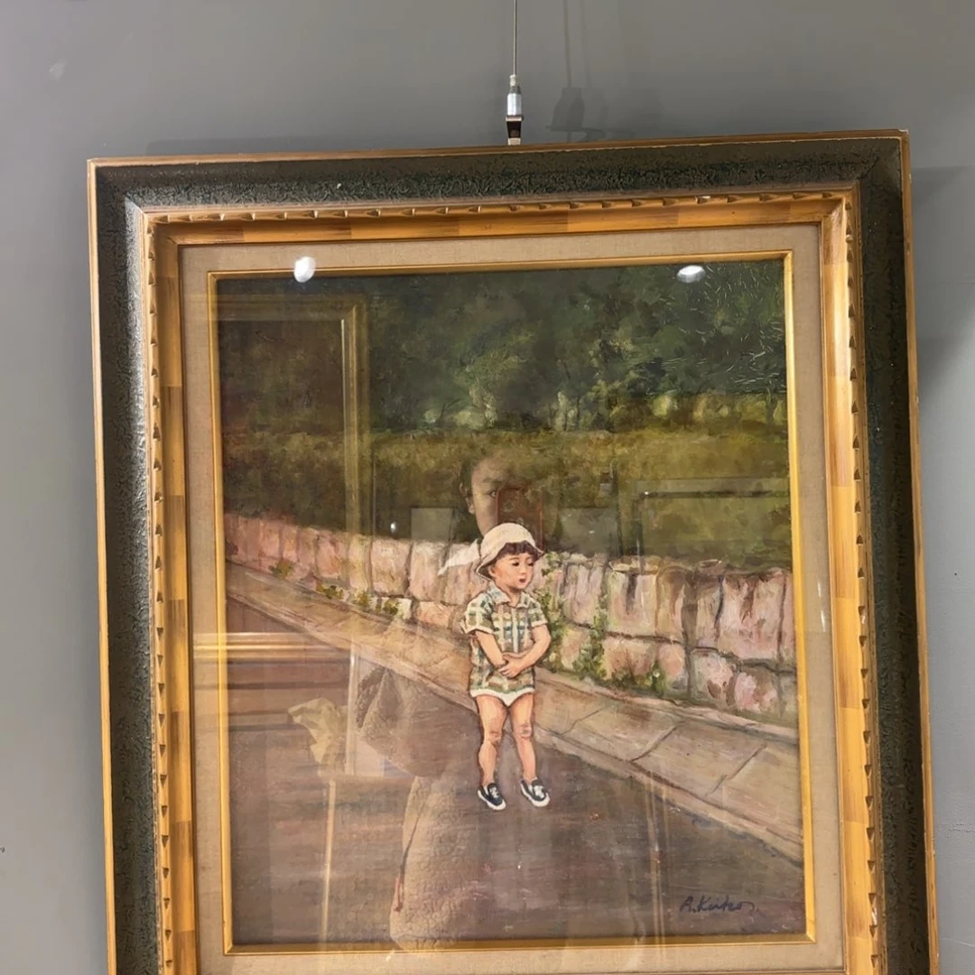 版画框画手绘作品