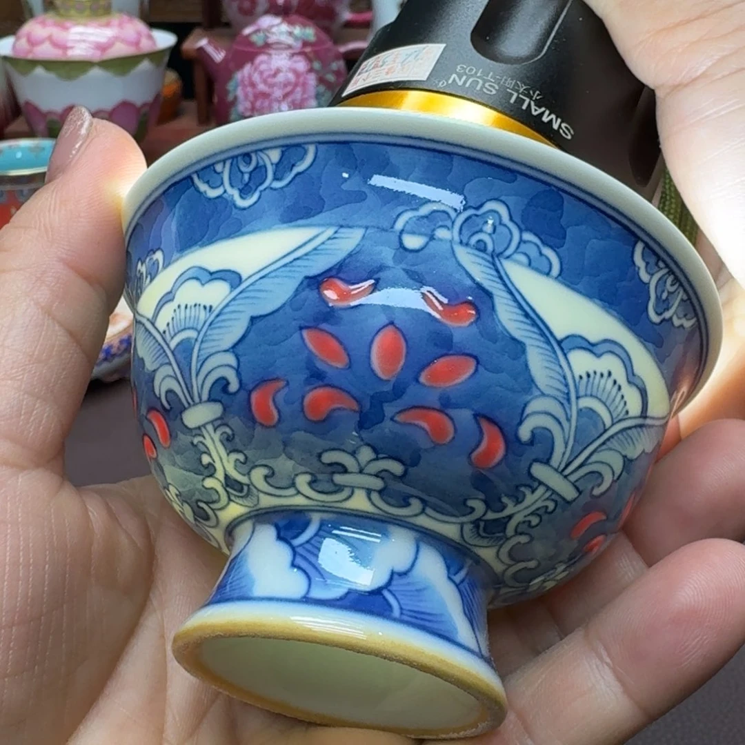 瓷片景德镇仿古手工制作精品展示