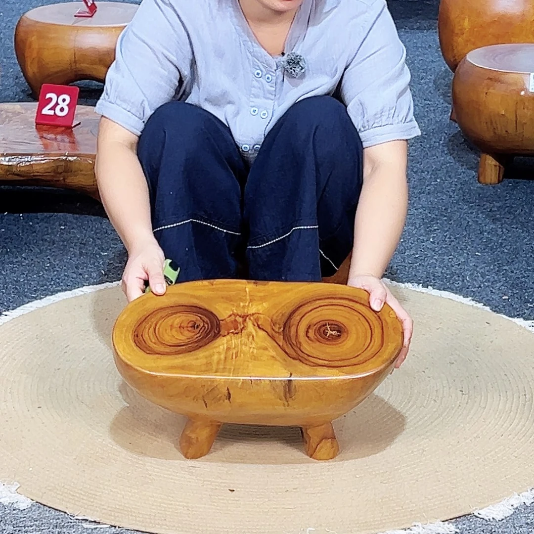 19 号香樟木尺寸：39-18-20cm