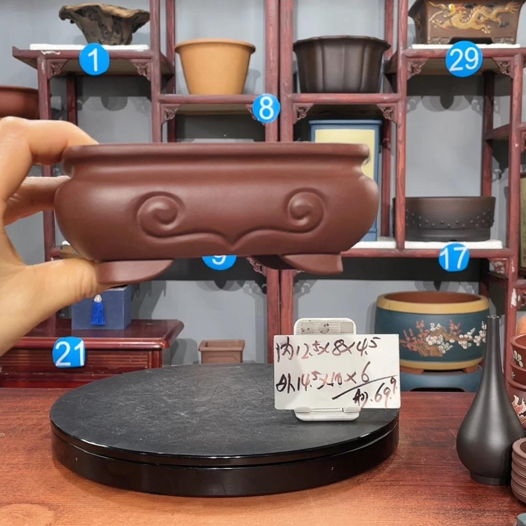 【闪购商品】紫砂花盆紫砂花盆