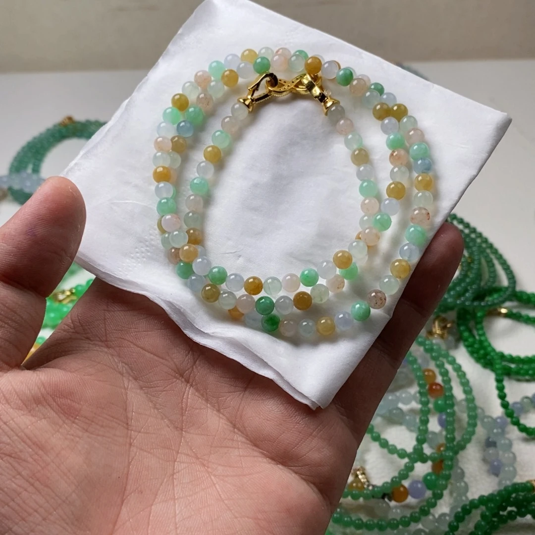 定制翡翠未镶嵌缅甸翡翠a货卡5