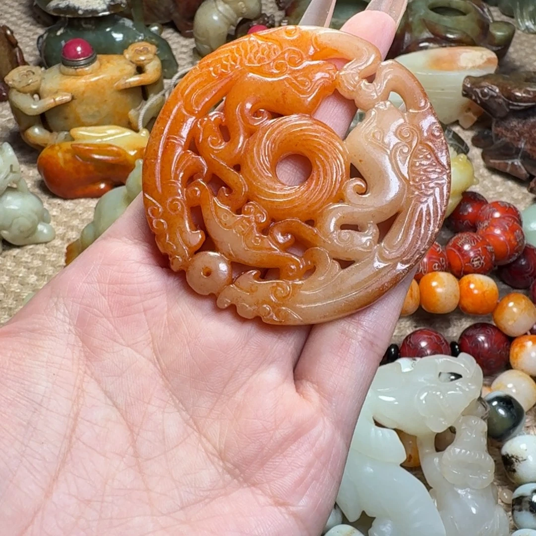 白玉菩提吊坠挂件