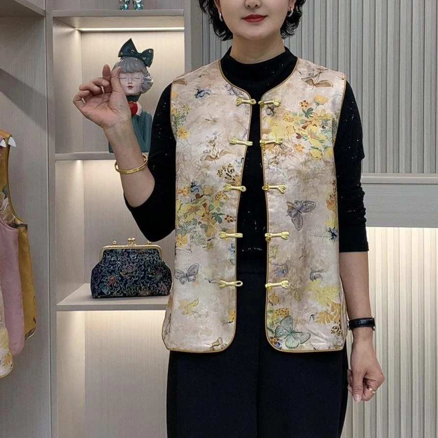 【尽孝心】春夏新款气质时尚复古中式民族风休闲时尚中国风妈妈装