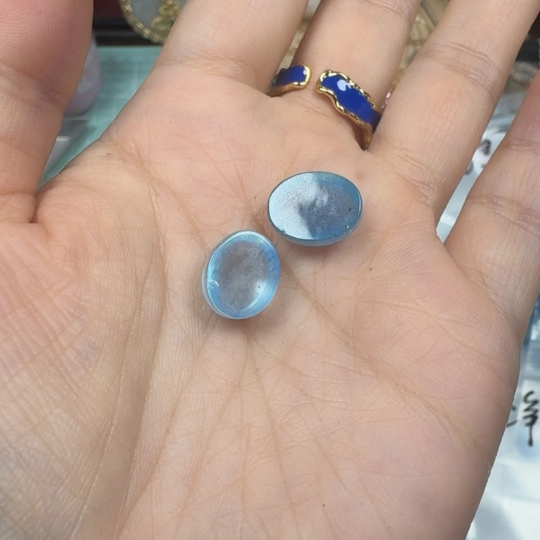 浅***雨花岗石铁合金椭圆