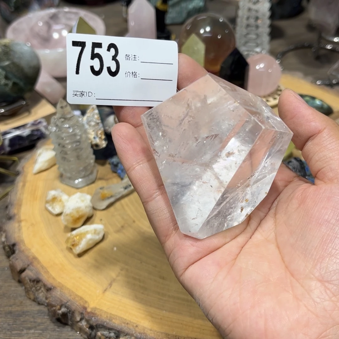 水晶珠宝半成品未镶嵌