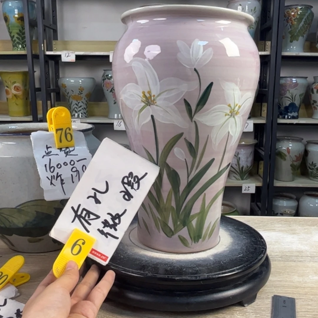 罐1tc景德镇陶瓷花盆