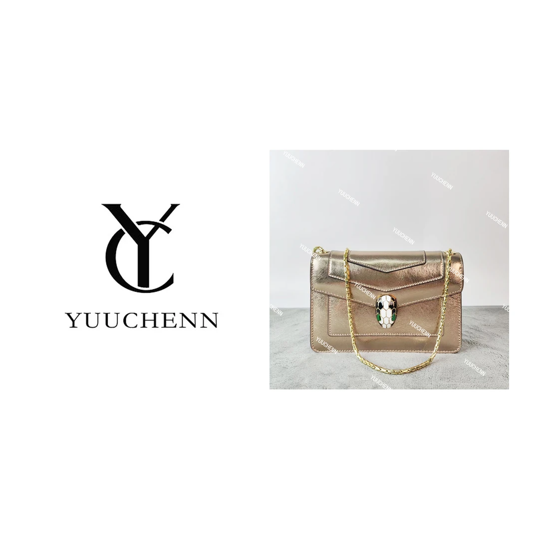 YUUCHENN/19cm原创设计高定真皮包 HH6550
