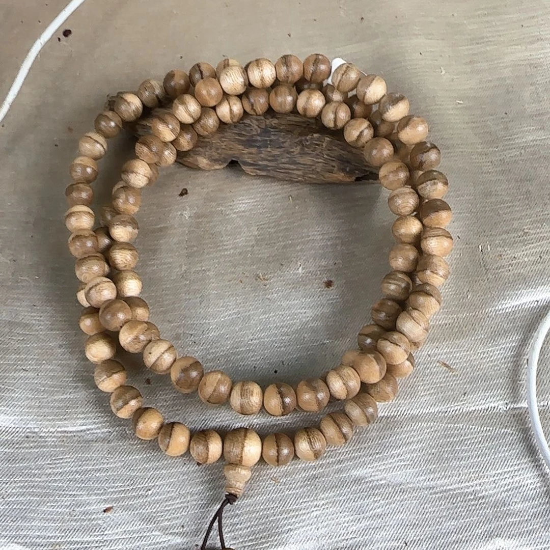 沉香碎屑沉香勾丝➕正区达拉干10圆珠多圈收藏级36克精油皂