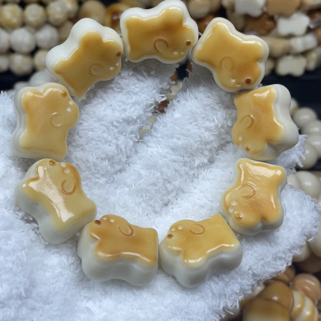 菩提根/象牙果手串12.31:31微瑕蛋糕狗