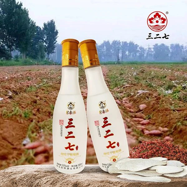 聚泉祥聚泉祥白酒地瓜干酒地瓜烧白酒53度三二七248ml53%Vol248ml
