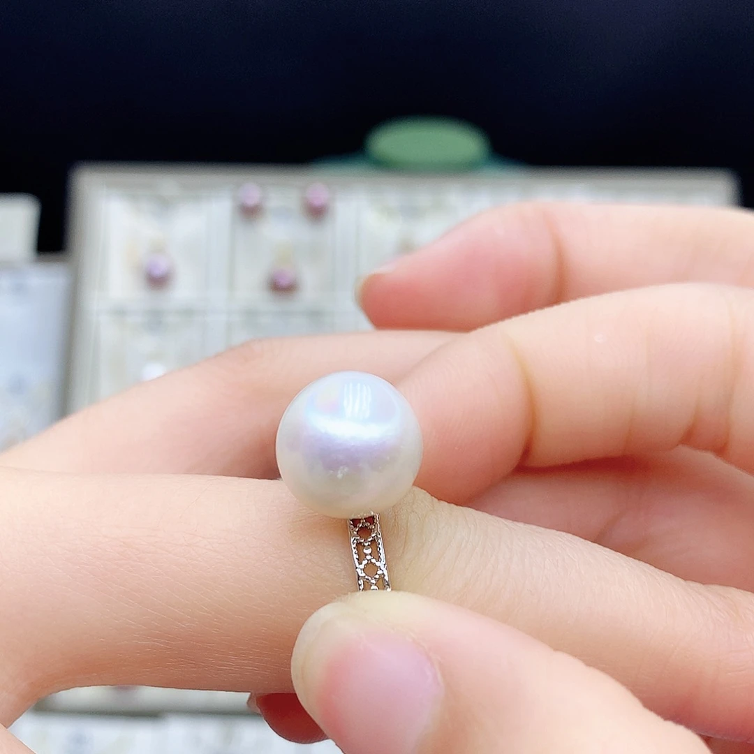 淡水珍珠颈饰合金