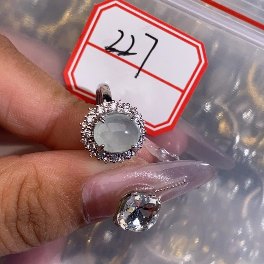 翡翠戒指合金翡翠首饰