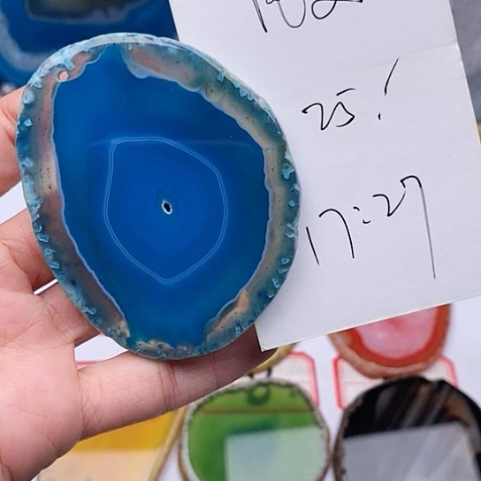 玛瑙/玉髓颈饰未镶嵌浅**烟