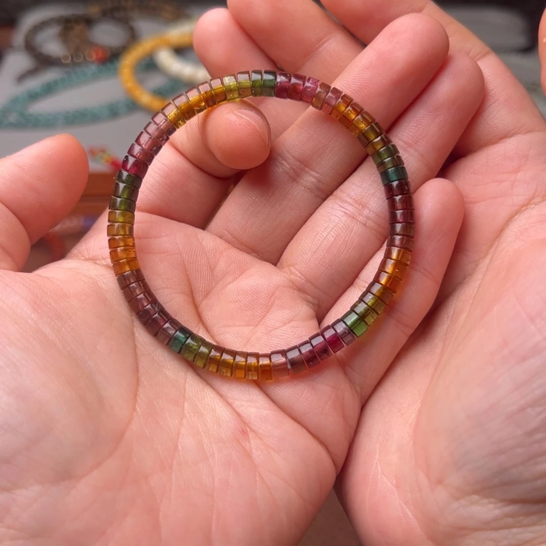 碧玺手链未镶嵌男女